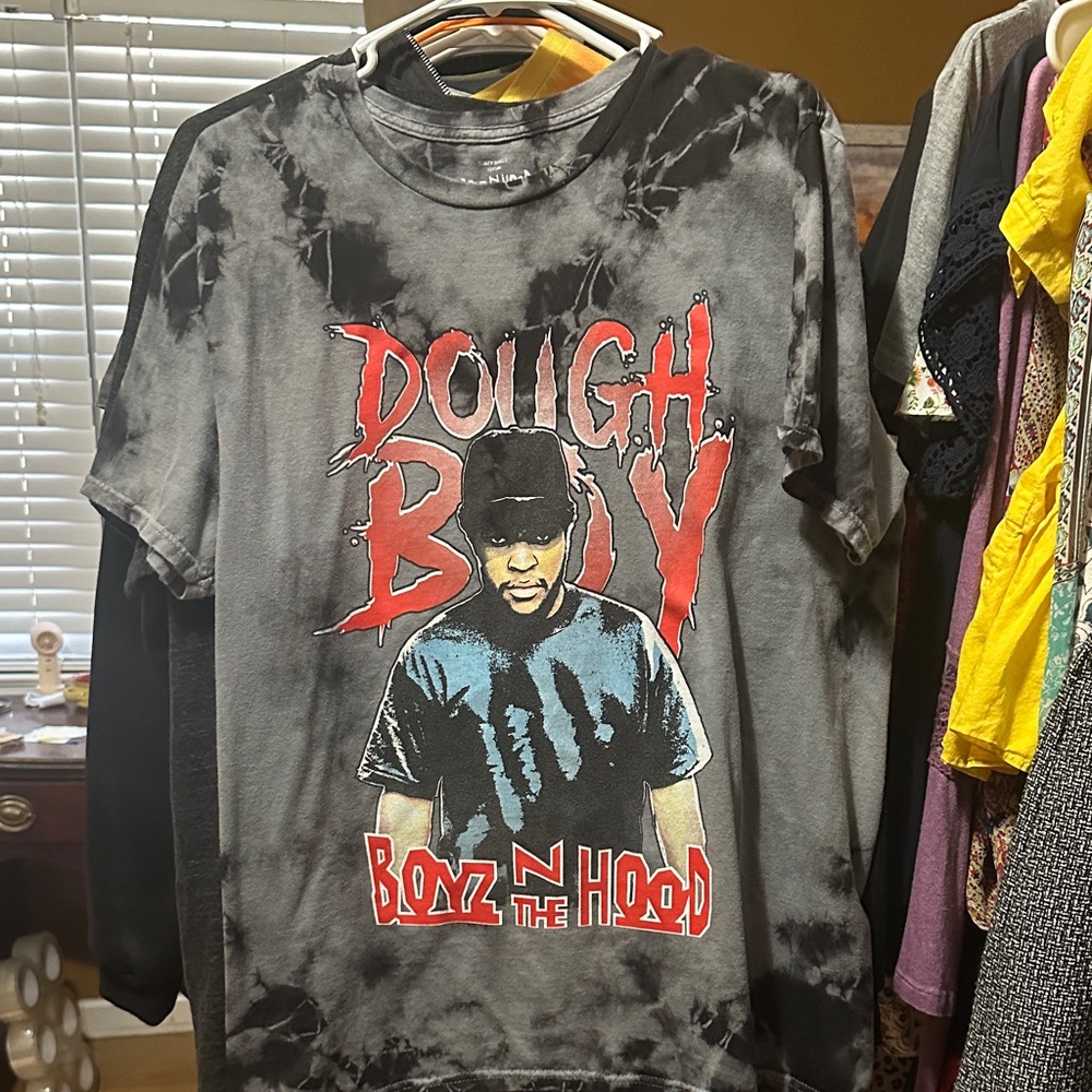 Boyz N The Hood Graphic Tee - Black and Red